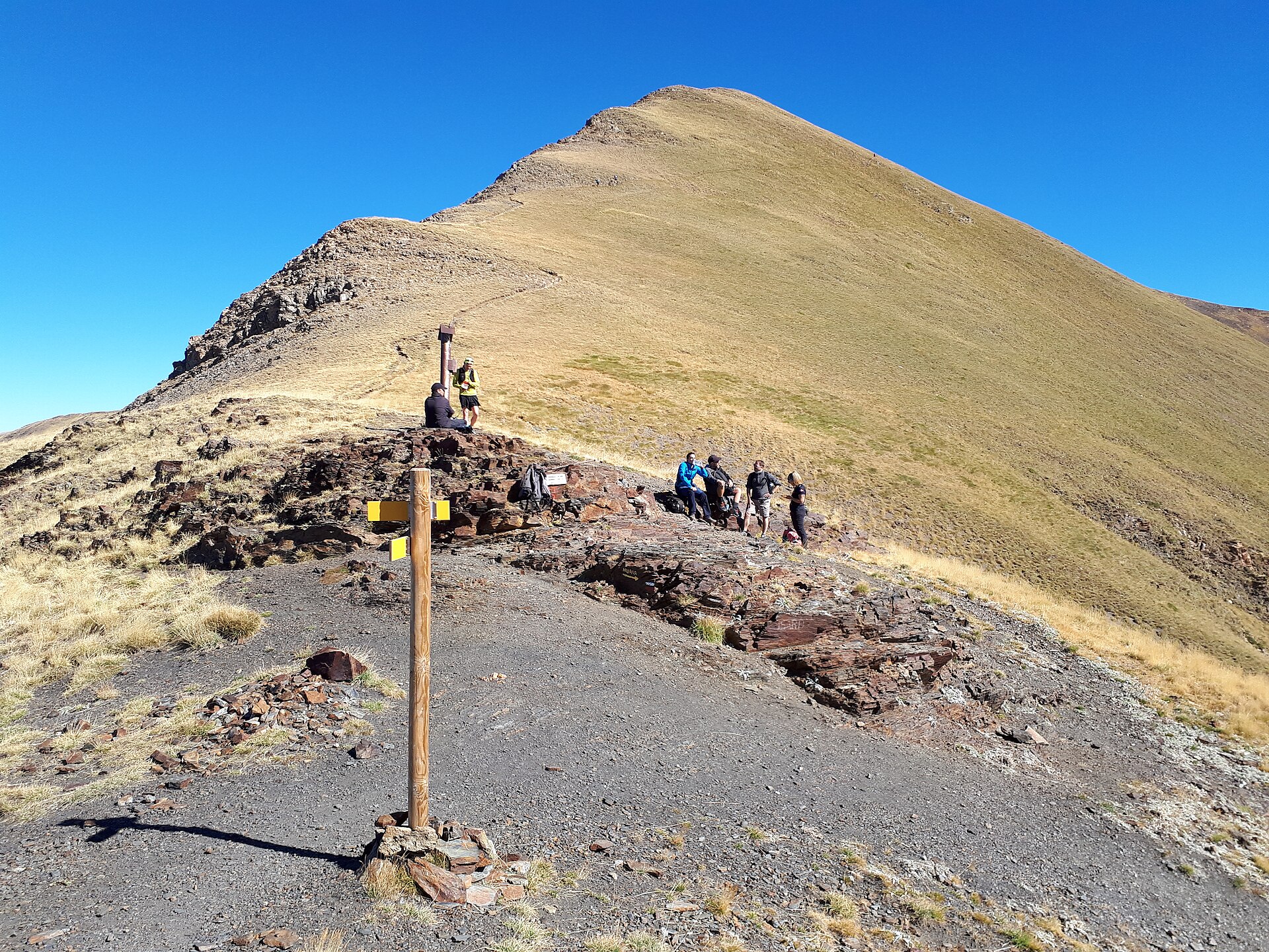Berglandschaft am Coll de Finestrelles